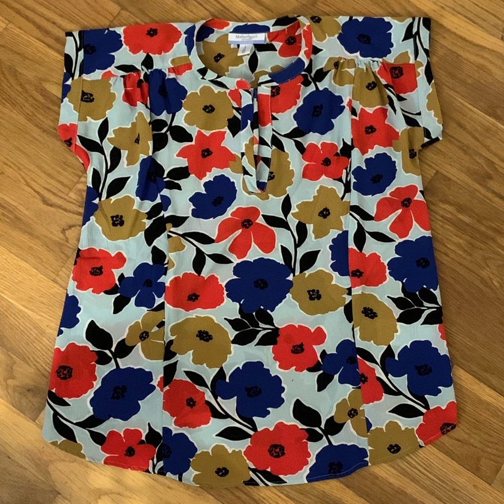 Motherhood Maternity Nursing Blouse
